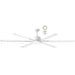 Martec Albatross 72" DC Ceiling Fan With Remote - White-MAFMWR + MAF180W-blue-leaf-bathware