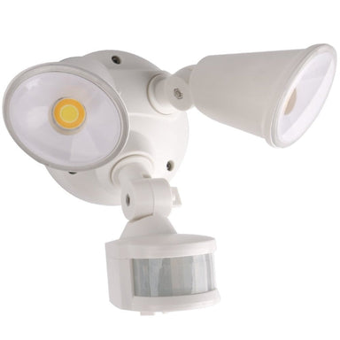 Martec Defender 20W Tricolour LED Double Security Light - White-MLXD3452WS-blue-leaf-bathware