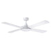 Martec Lifestyle 52" AC Ceiling Fan - White-DLS134W-blue-leaf-bathware