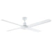 Martec Precision AC Ceiling Fan - White-blue-leaf-bathware