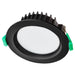 Martec Titan II 10W Tricolour LED Downlight - Black-TLTD34510MD-blue-leaf-bathware