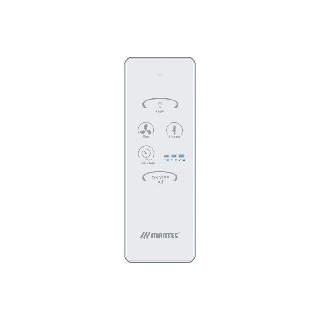 Martec Bathroom Heater Remote Control KIT