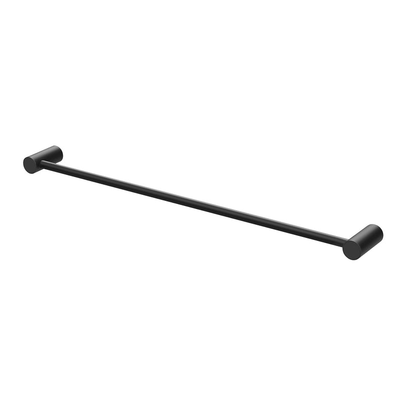 Phoenix Vivid Slimline Single Towel Rail 600mm - Matte Black