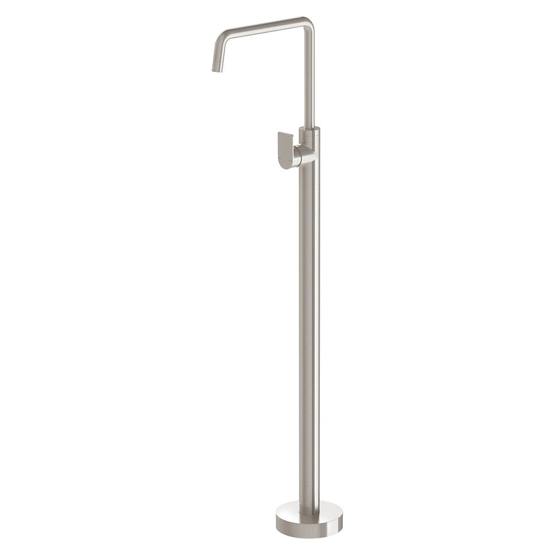 Phoenix Mekko Floor Mounted Bath Mixer - Brushed Nickel