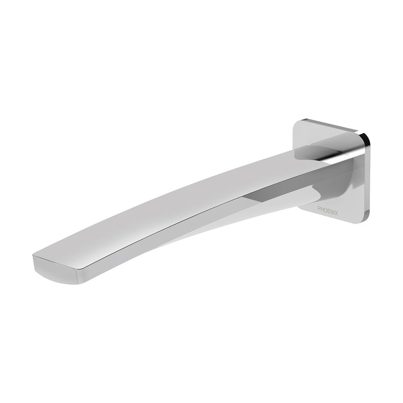 Phoenix Mekko Wall Bath Outlet 200mm - Chrome