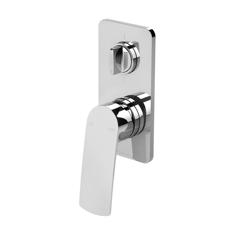 Phoenix Mekko Shower / Bath Diverter Mixer - Chrome