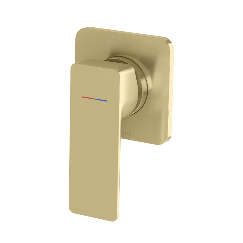 Phoenix Gloss MKII SwitchMix Shower / Wall Mixer - Brushed Gold