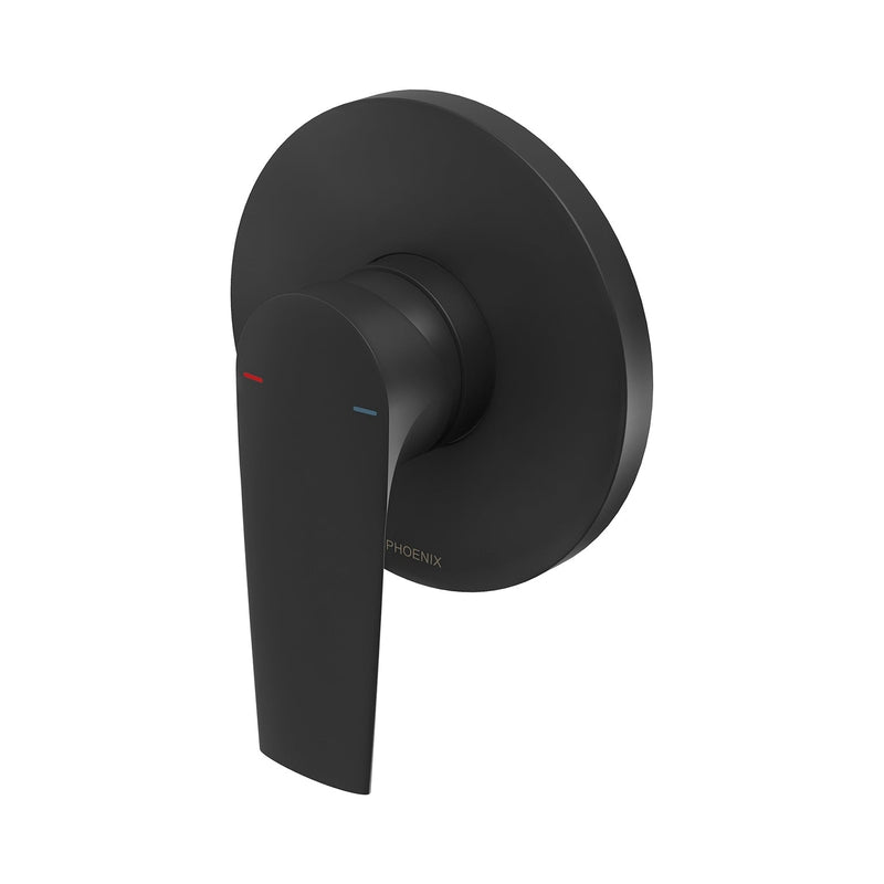 Phoenix Arlo Shower / Wall Mixer Trim Kit Only - Matte Black