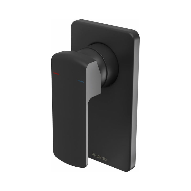 Phoenix Teva Shower / Wall Mixer Trim Kit Only - Matte Black