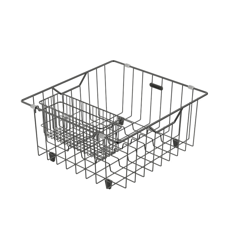 Phoenix Wire Basket - Brushed Black