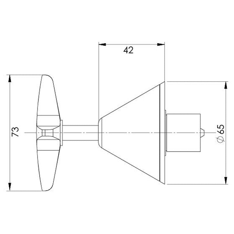 Phoenix Ivy Wall Top Assemblies - Chrome