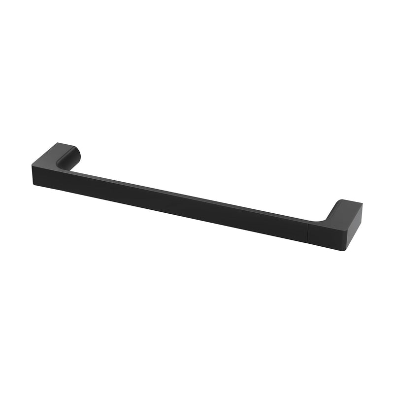 Phoenix Gloss Hand Towel Rail - Matte Black