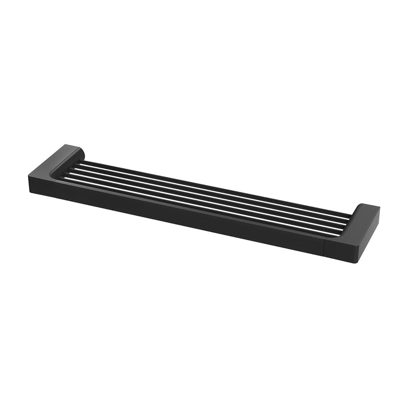 Phoenix Gloss Shower Shelf - Matte Black