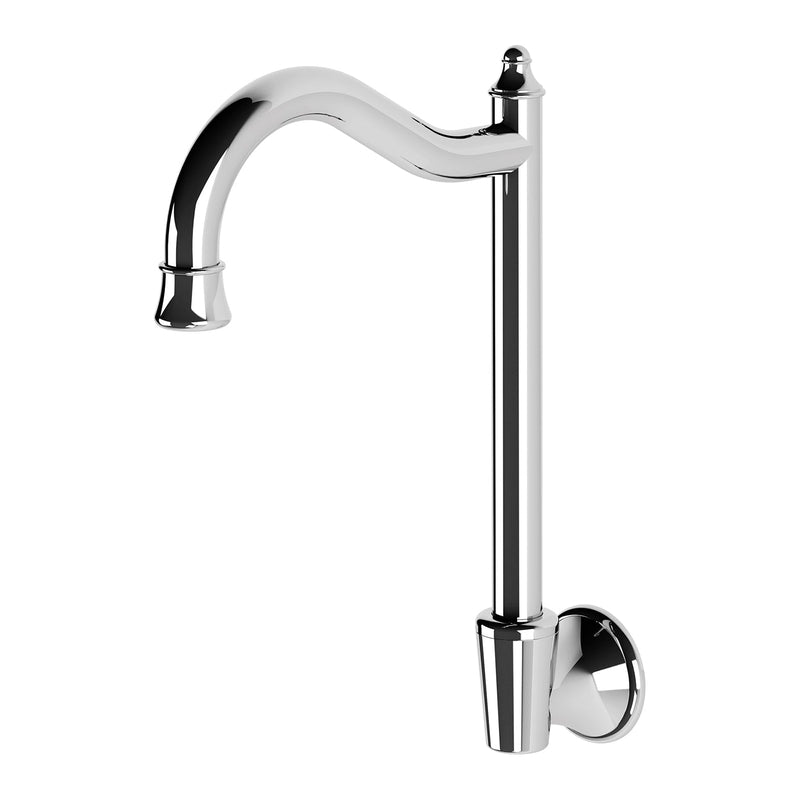 Phoenix Nostalgia Wall Sink Outlet Shepherds Crook - Chrome