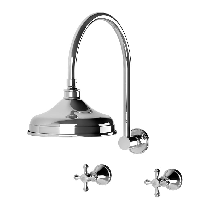 Phoenix Nostalgia Shower Set - Chrome