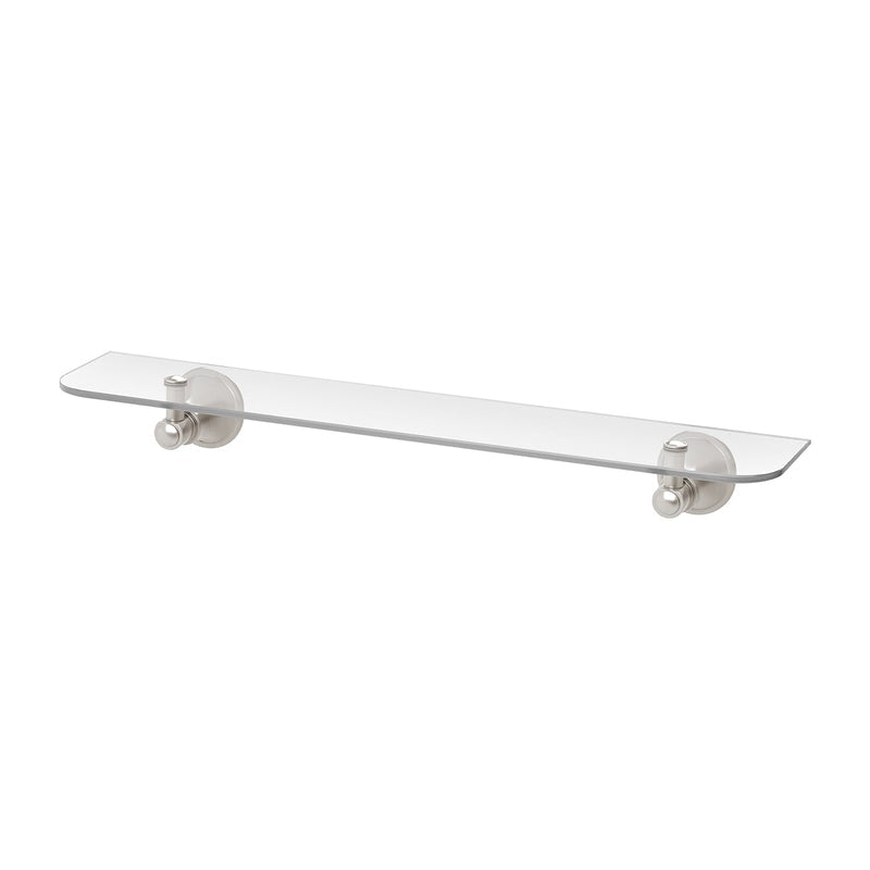 Phoenix Nostalgia Glass Shelf - Brushed Nickel