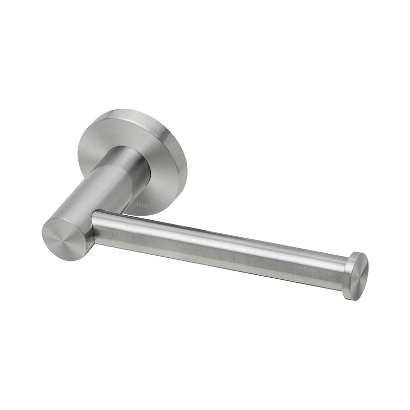 Phoenix Radii SS 316 Toilet Roll Holder Round Plate - Stainless Steel
