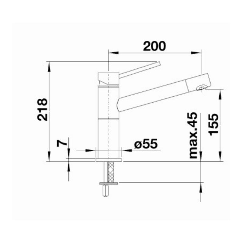 Blanco Alta Single Lever Mixer Tap