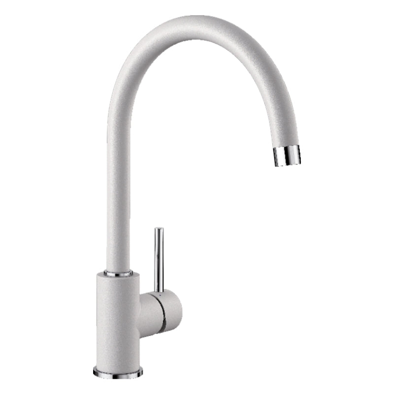 Blanco MIDA XL Single Lever Mixer Tap - White