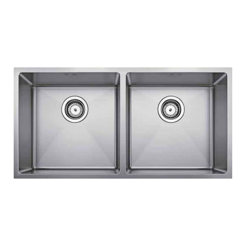 Blanco QUATRUS R15 4040-IU Double Bowl Inset / Undermount Sink