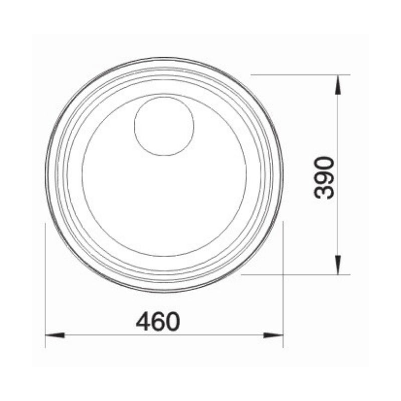 Blanco RONDOSOL Single Bowl Sink