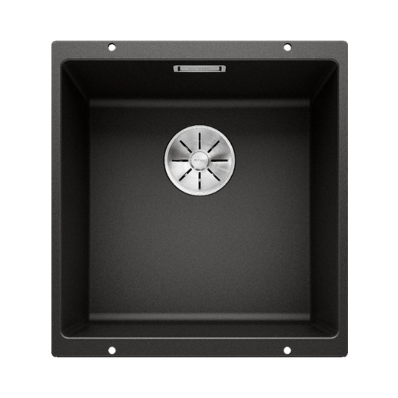 Blanco SUBLINE 400-U Single Bowl Undermount Sink - Black