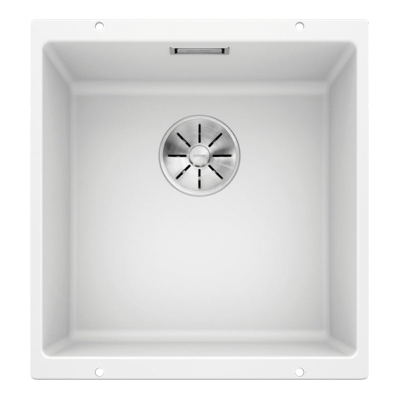 Blanco SUBLINE 400-U Single Bowl Undermount Sink - White