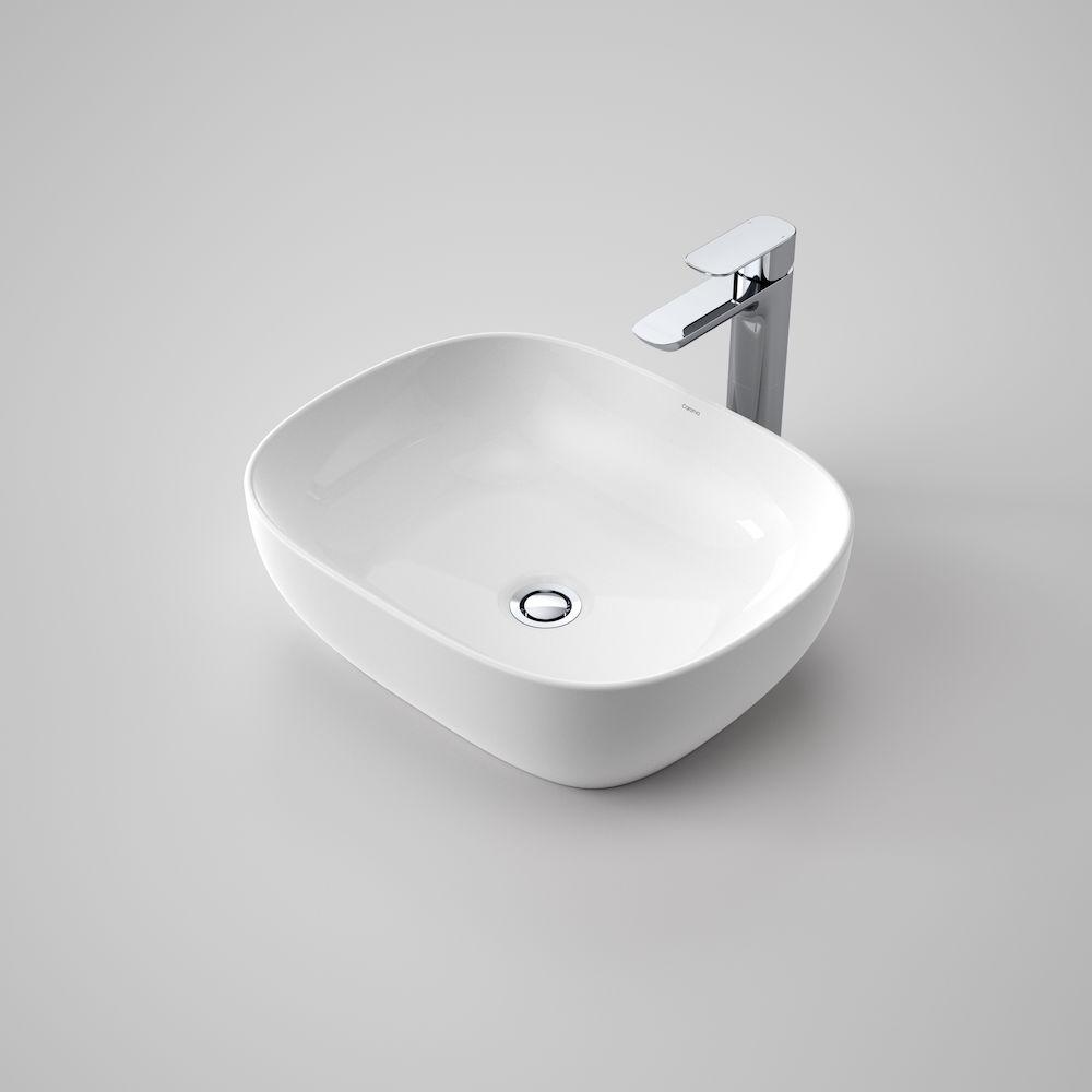 Caroma Artisan Above Counter Basin - Curved Rectangle 500mm