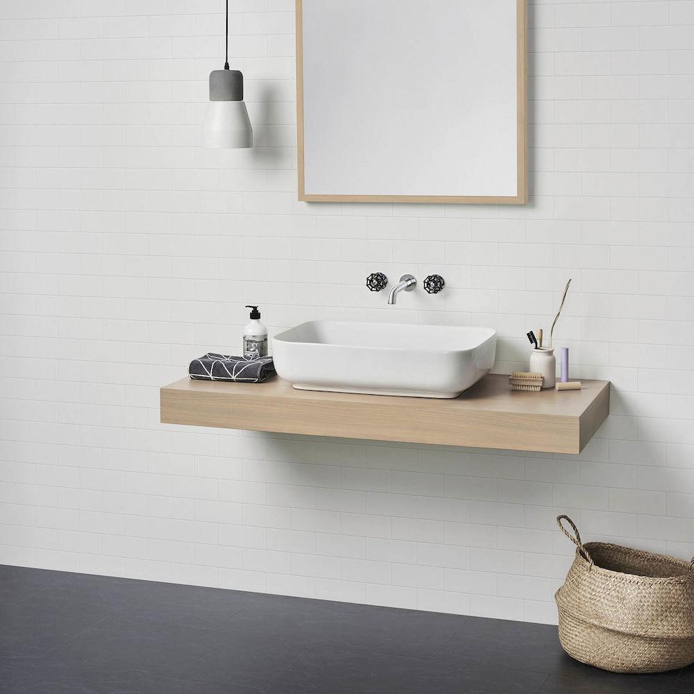 Caroma Artisan Above Counter Basin - Rectangle 600mm