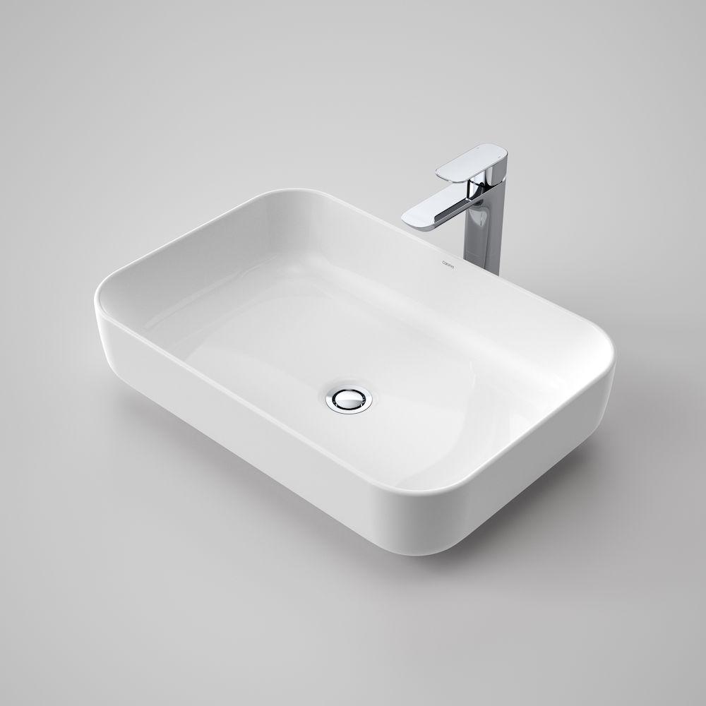 Caroma Artisan Above Counter Basin - Rectangle 600mm