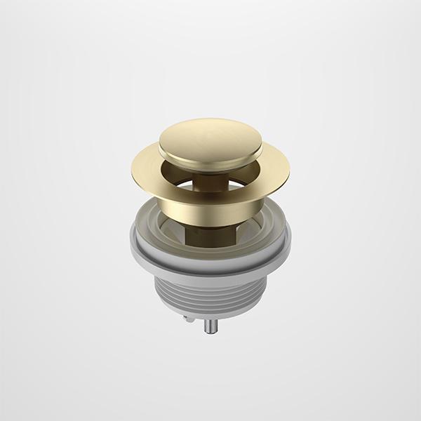 Caroma Bath Pop-Up Plug & Waste Brushed Brass