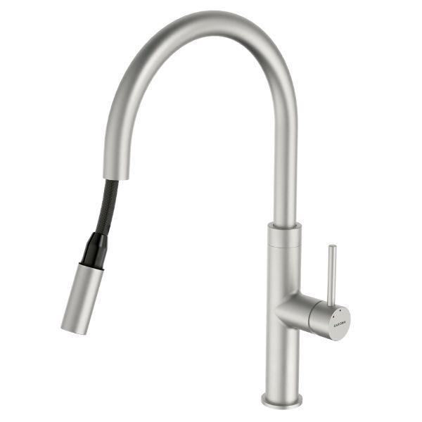 Caroma Liano II Pull Out Sink Mixer - Brushed Nickel