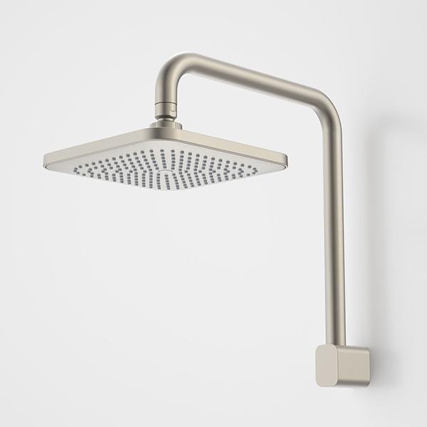 Caroma Luna Fixed Overhead Shower Brushed Nickel