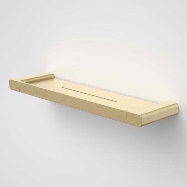 Caroma Luna Metal Shelf Brushed Brass