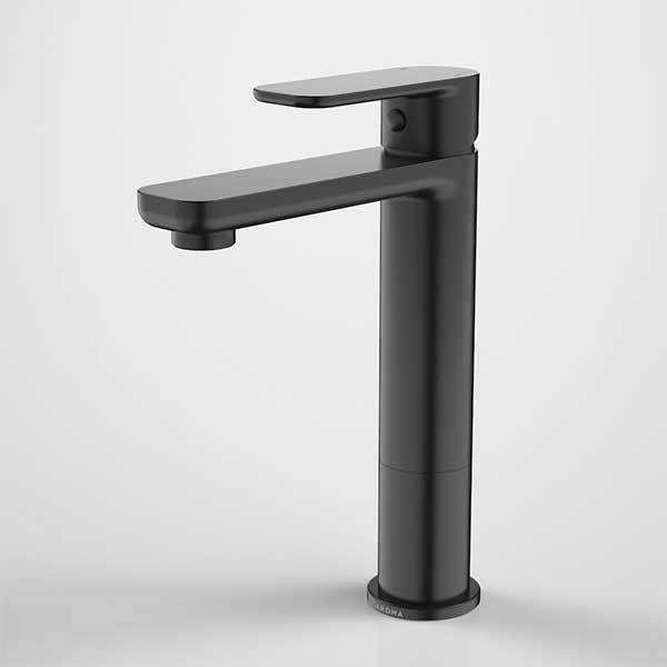 Caroma Luna Mid Basin Mixer Black