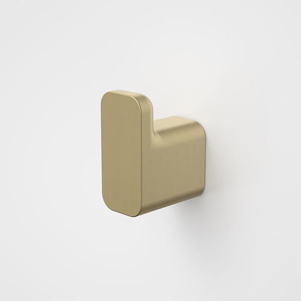 Caroma Luna Robe Hook Brushed Brass