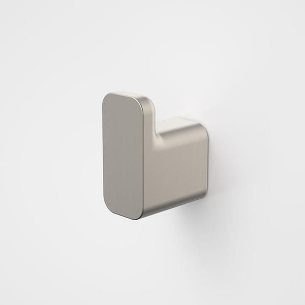 Caroma Luna Robe Hook Brushed Nickel