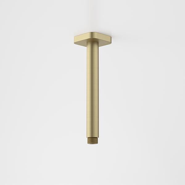 Caroma Luna Shower Arm Straight 210mm Brushed Brass