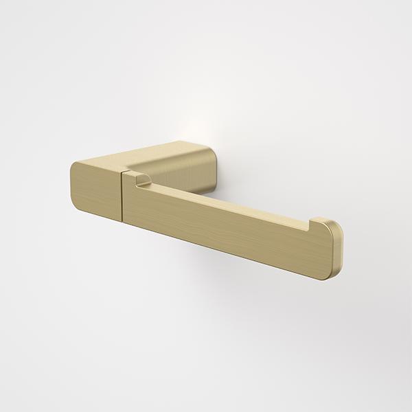 Caroma Luna Toilet Roll Holder Brushed Brass