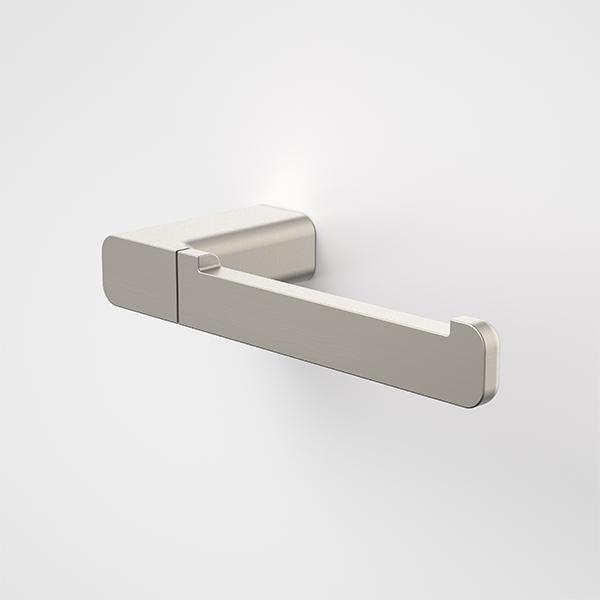 Caroma Luna Toilet Roll Holder Brushed Nickel