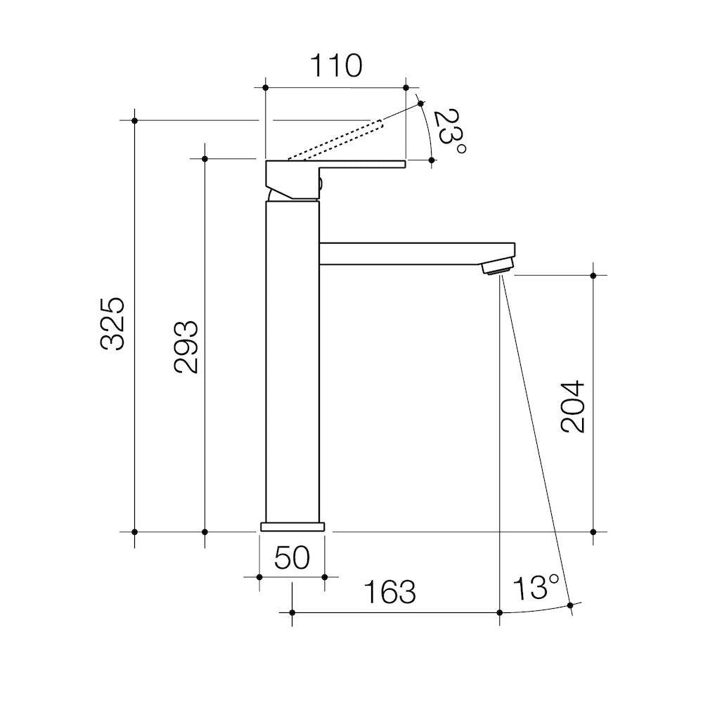 Caroma Quatro Tower Basin Mixer