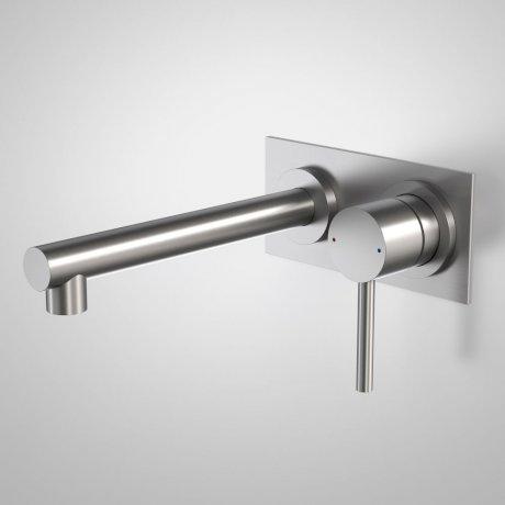 Caroma Titan Stainless Steel Wall Basin Mixer