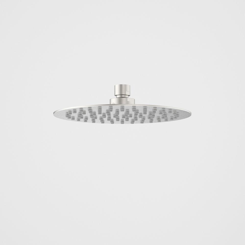 Caroma Urbane II 200mm Round Rain Shower - Brushed Nickel