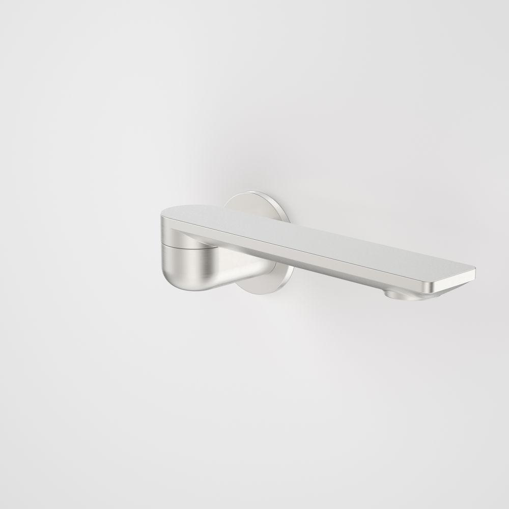 Caroma Urbane II 220mm Bath Swivel Outlet Round Plate - Brushed Nickel