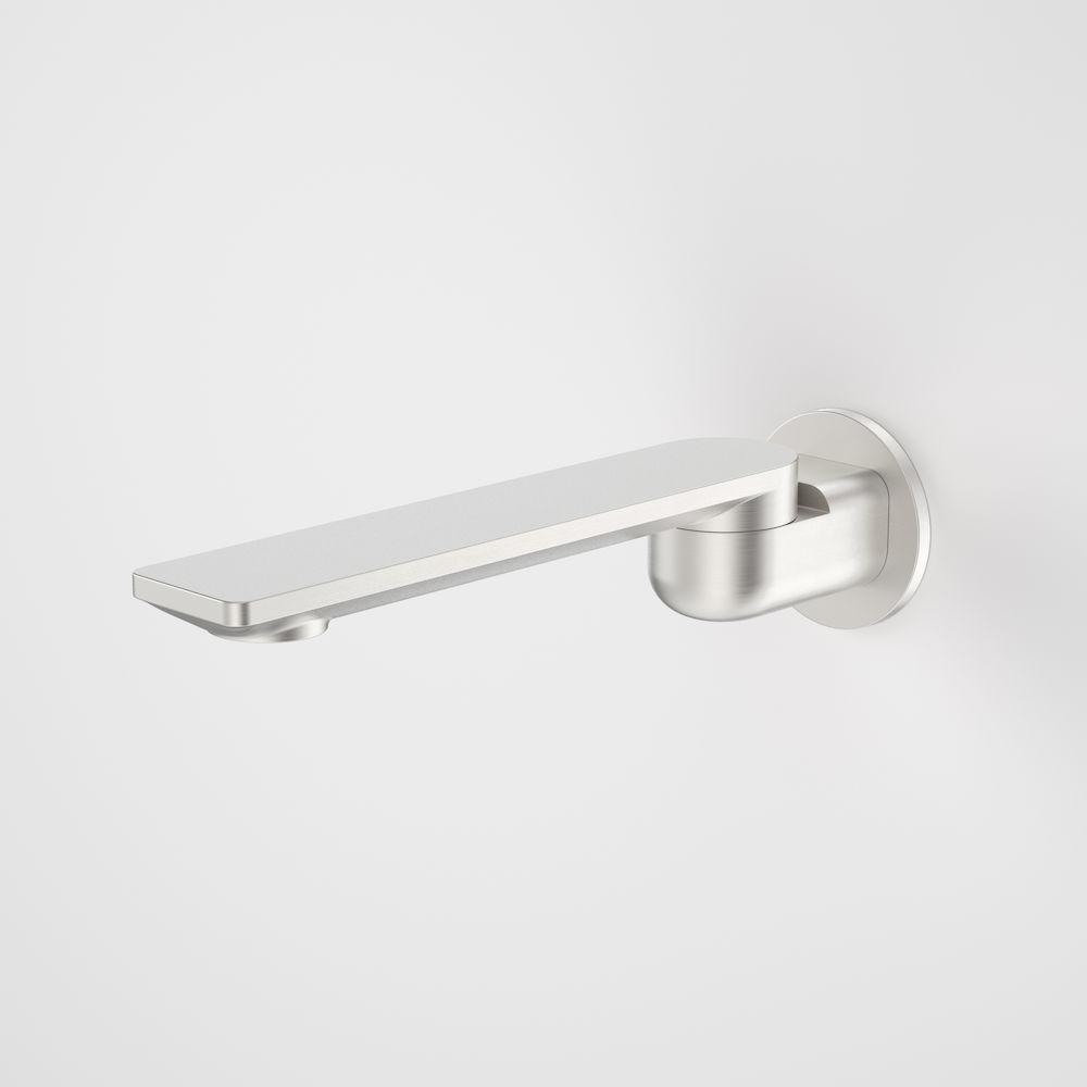 Caroma Urbane II 220mm Bath Swivel Outlet Round Plate - Brushed Nickel