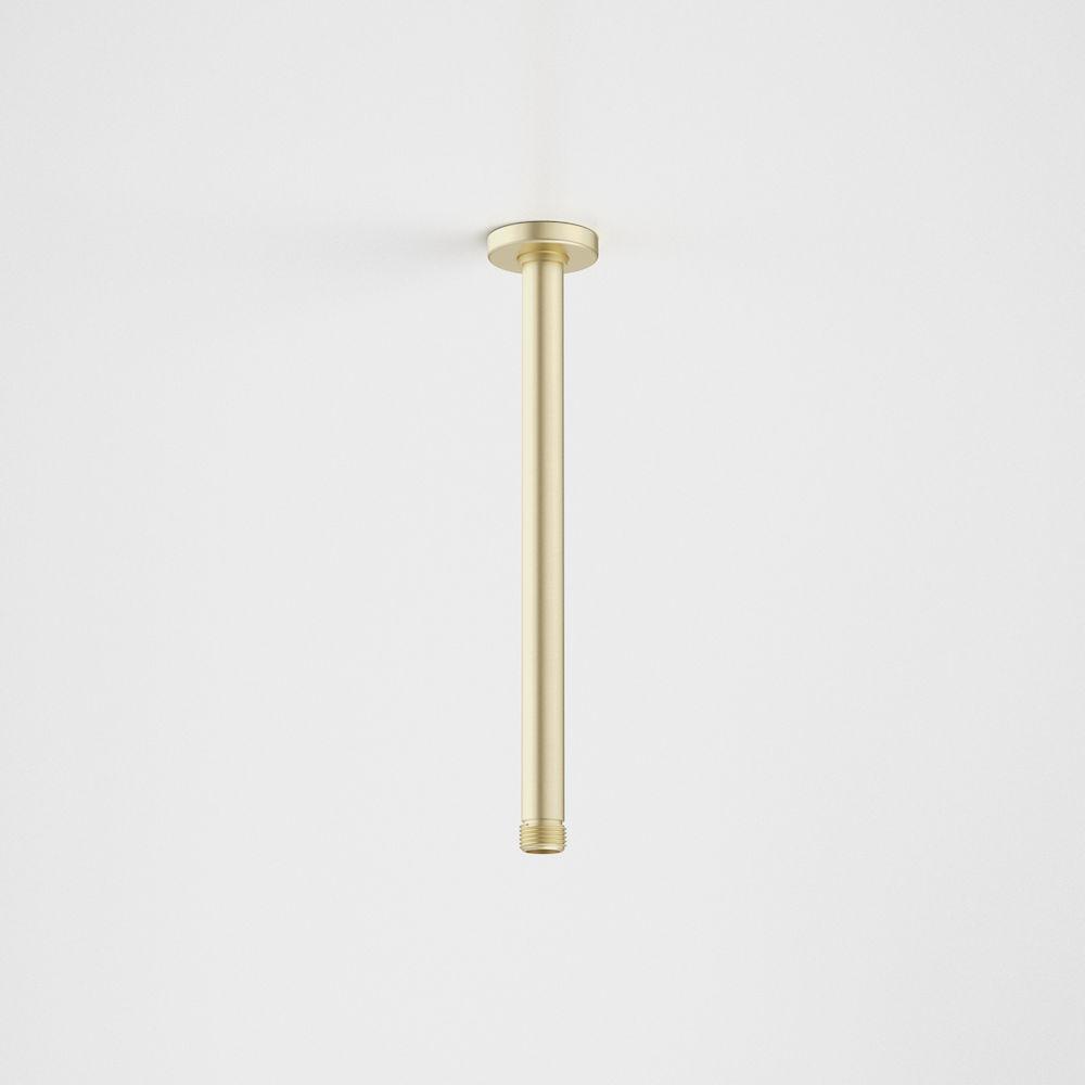 Caroma Urbane II 300mm Ceiling Shower Arm - Brushed Brass