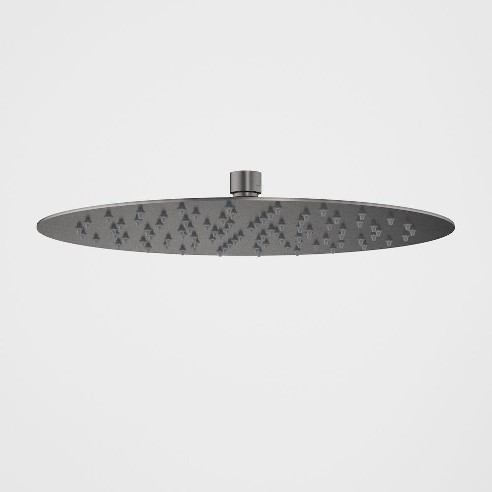 Caroma Urbane II 300mm Round Rain Shower - Gun Metal