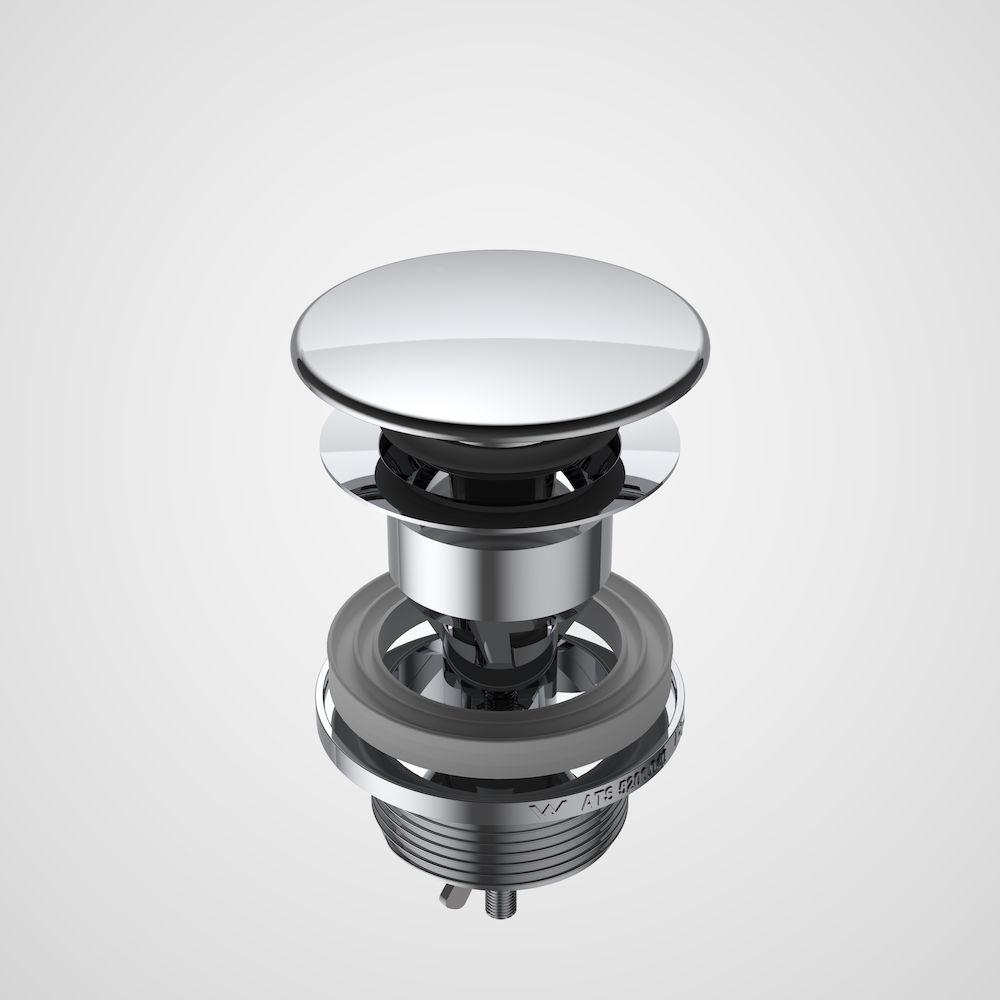 Caroma Urbane II Basin Dome Pop-Up Plug & Waste - Chrome