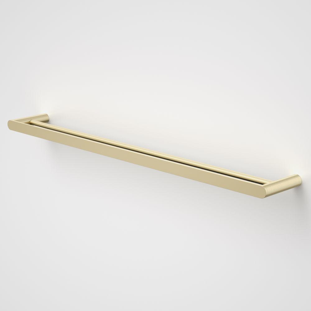 Caroma Urbane II Double Towel Rail - Brushed Brass