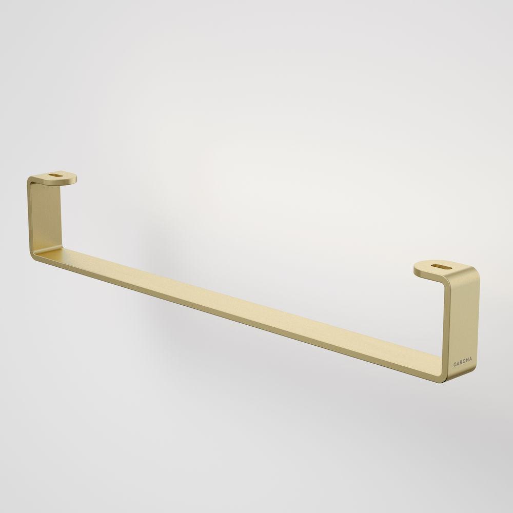 Caroma Urbane II Hand Wall Basin Integrated Rail - Brushed Brass